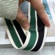 Лента Трикотажная, 4 см, темно -зеленый черный, на 5131490671139