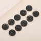 Пуговица Рубашка, 11 мм , A00192000 Black, 4795902432045