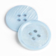 Пуговицы Ракушка, 20 мм светло -голубая края пряжка , 5226099045356