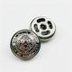 Пуговица Металл Балман, 20 мм , , 5#Gun Black English Double Lion, 4433350458730